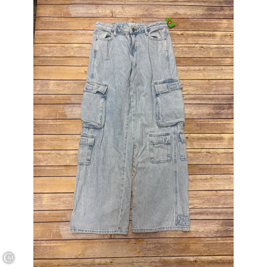 Jeans Wide Leg By Pacsun In Blue Denim, Size: 4