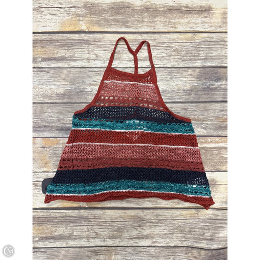 Top Sleeveless By American Eagle In Multi-colored, Size: S