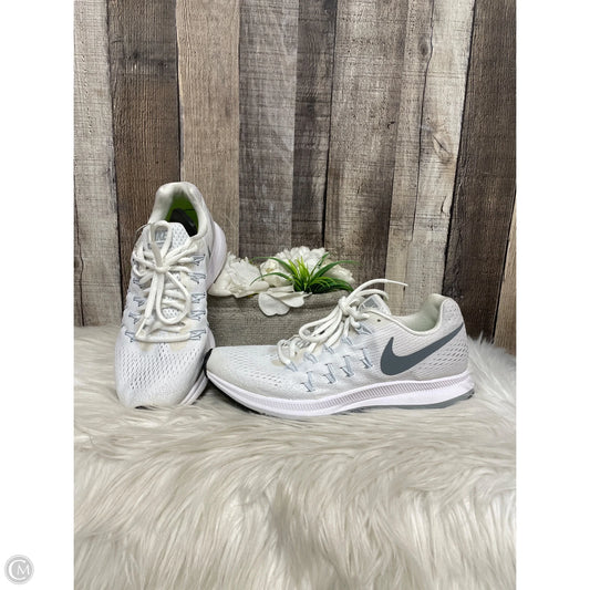 Shoes Athletic By Nike In White, Size: 8