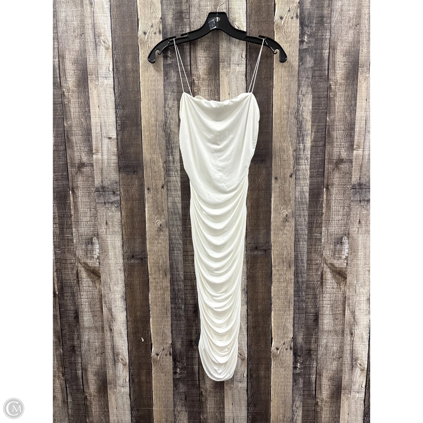 Dress Casual Midi By Windsor In White, Size: M