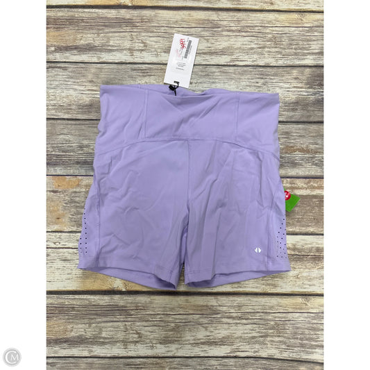 Athletic Shorts By Cmc In Purple, Size: L