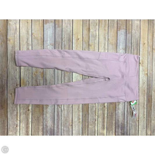 Athletic Leggings By Mono B In Pink, Size: L