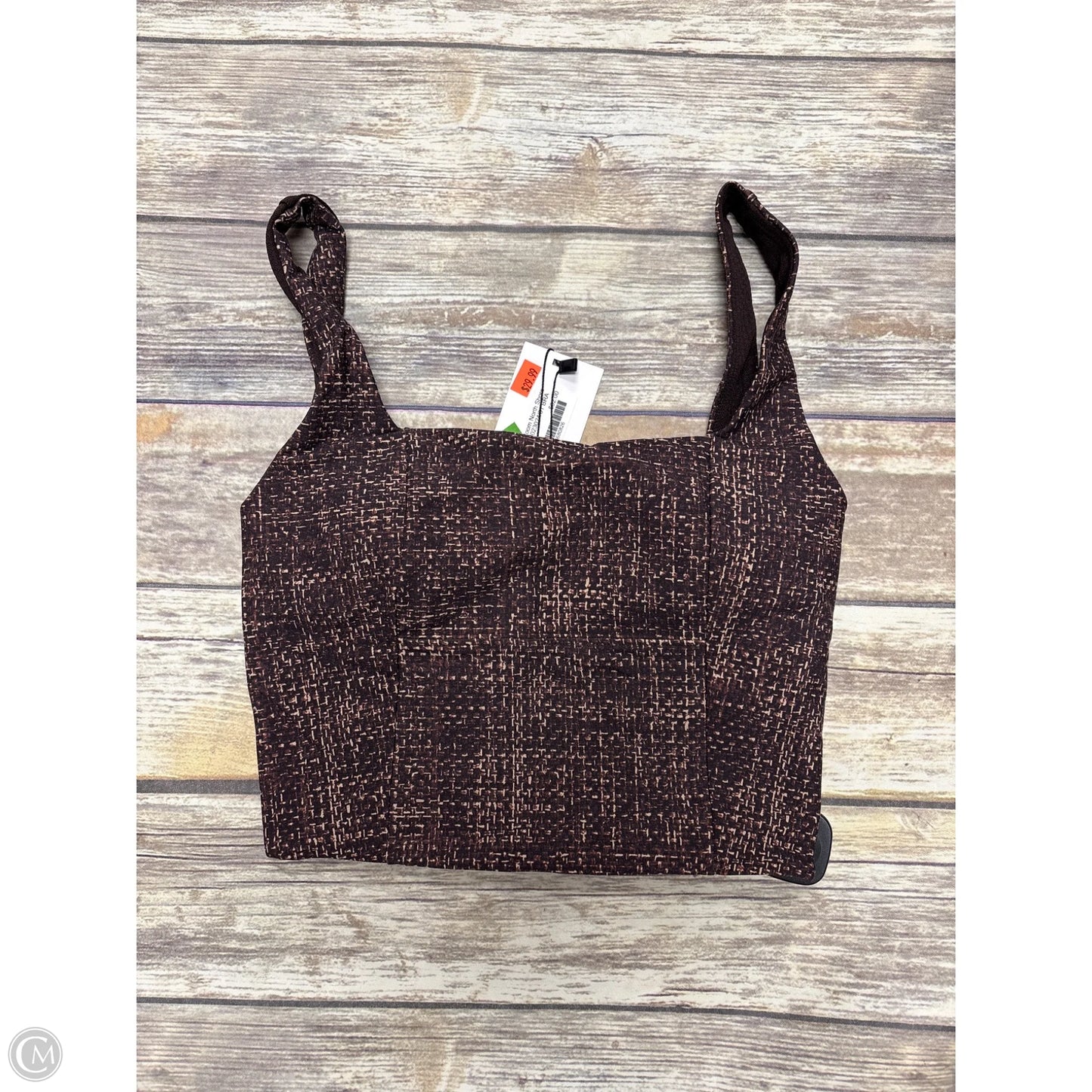 Athletic Bra By Cmc In Maroon, Size: M