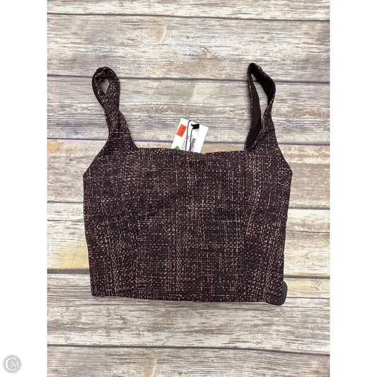 Athletic Bra By Cmc In Maroon, Size: M