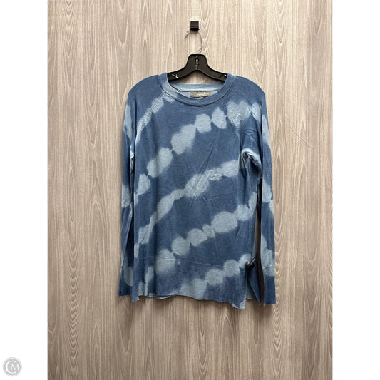 Top Long Sleeve By Marled In Blue, Size: S