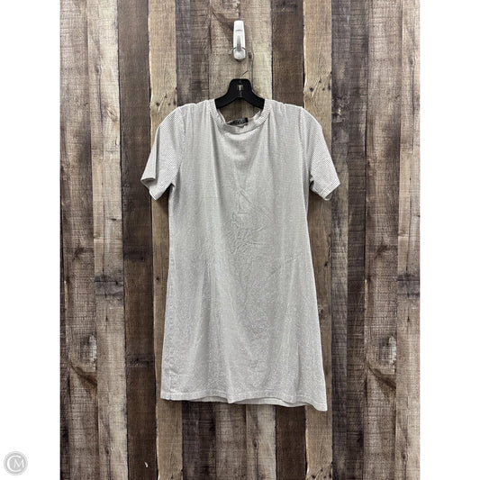 Dress Casual Midi By Akira In Silver, Size: S