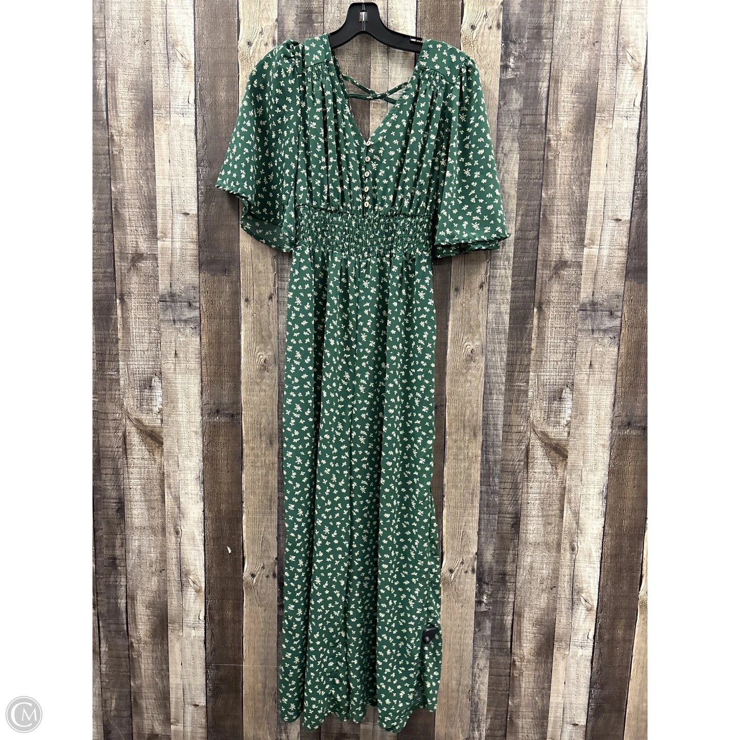 Jumpsuit By Good Luck Gem In Green, Size: M