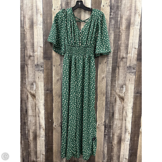 Jumpsuit By Good Luck Gem In Green, Size: M