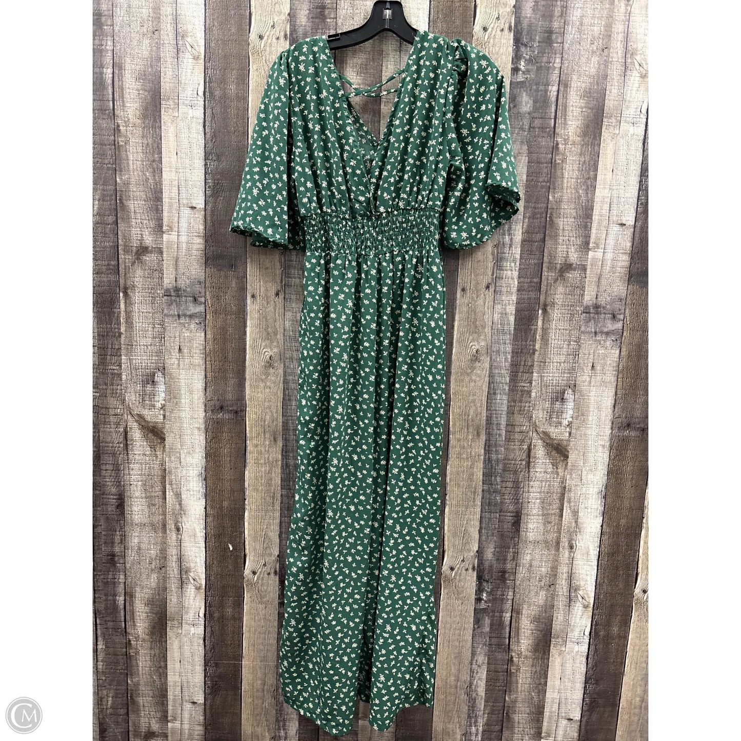 Jumpsuit By Good Luck Gem In Green, Size: M