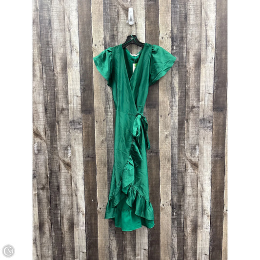Dress Casual Midi By Mi Ami In Green, Size: Xxs