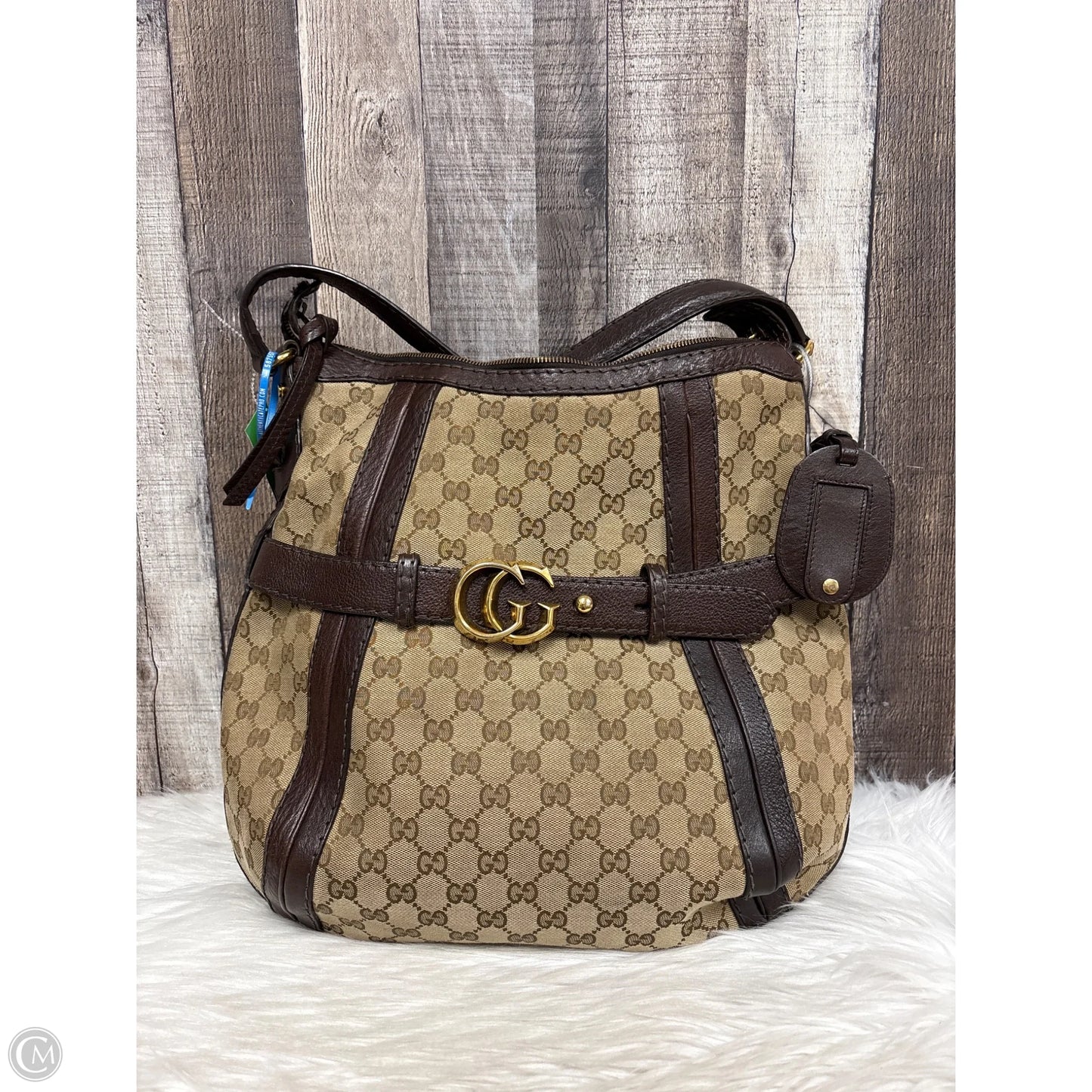 Handbag Luxury Designer By Gucci, Size: Large