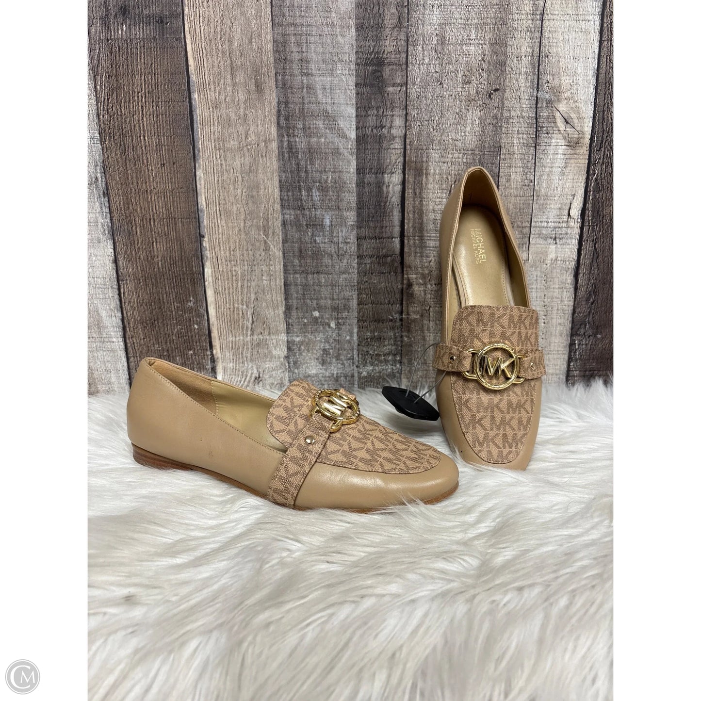 Shoes Athletic By Michael By Michael Kors In Tan, Size: 7