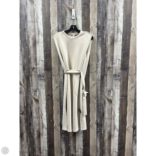 Dress Casual Midi By Spanx In Tan, Size: S