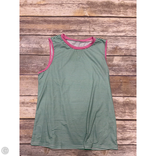Top Sleeveless By Cmf In Striped Pattern, Size: Xs