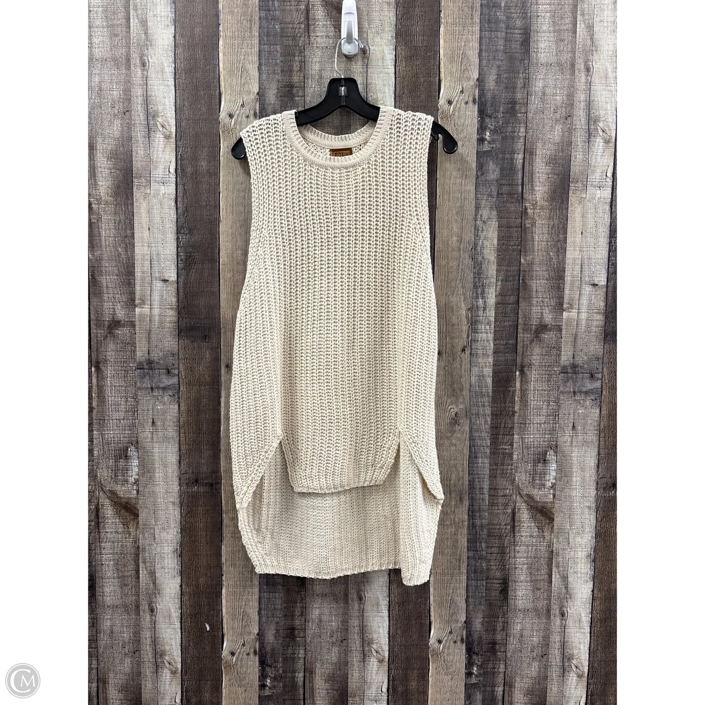 Dress Casual Midi By Pol In Cream, Size: S