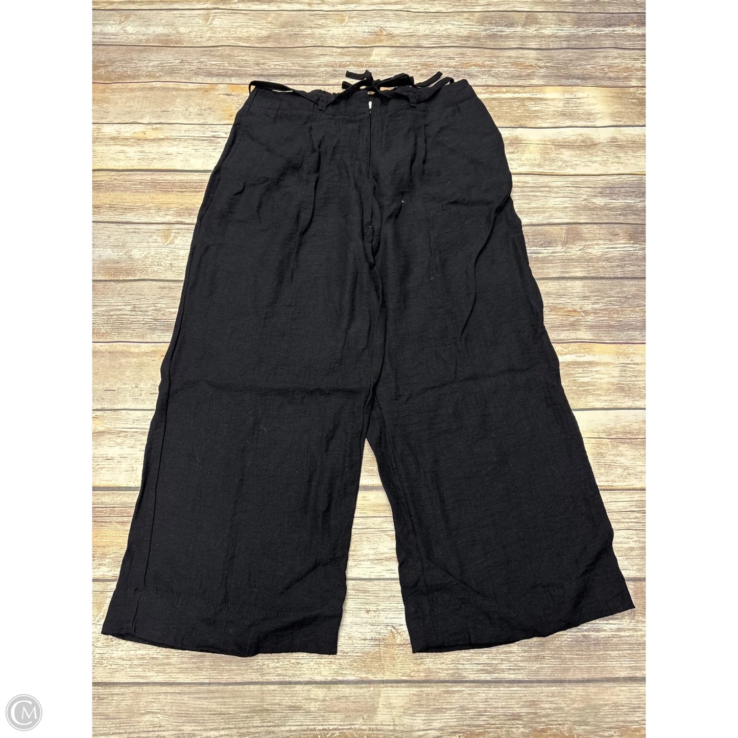 Pants Wide Leg By Dkny In Black, Size: M