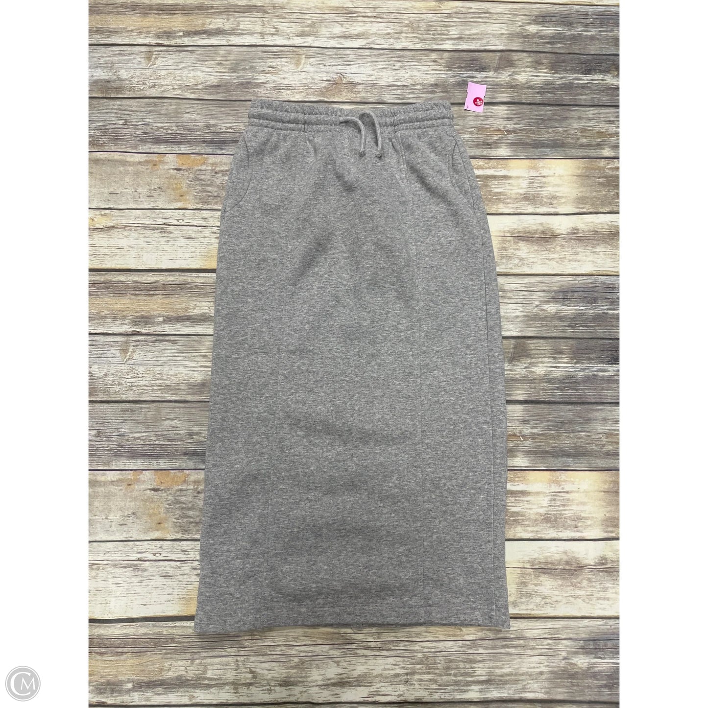Skirt Maxi By Cme In Grey, Size: M