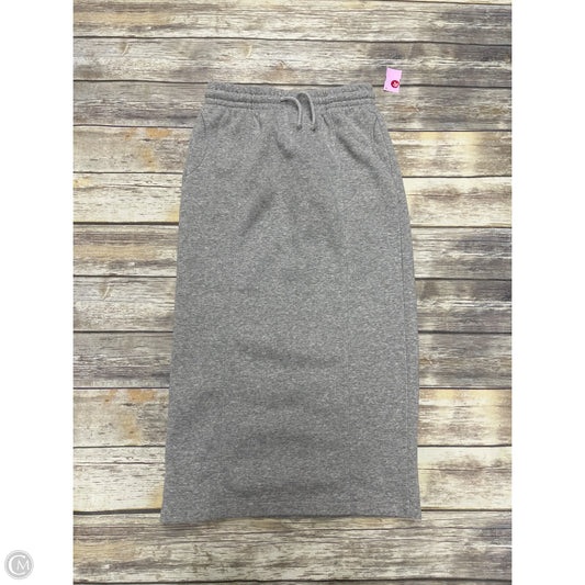 Skirt Maxi By Cme In Grey, Size: M