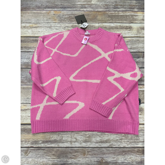 Sweater By Clothes Mentor In Pink, Size: S