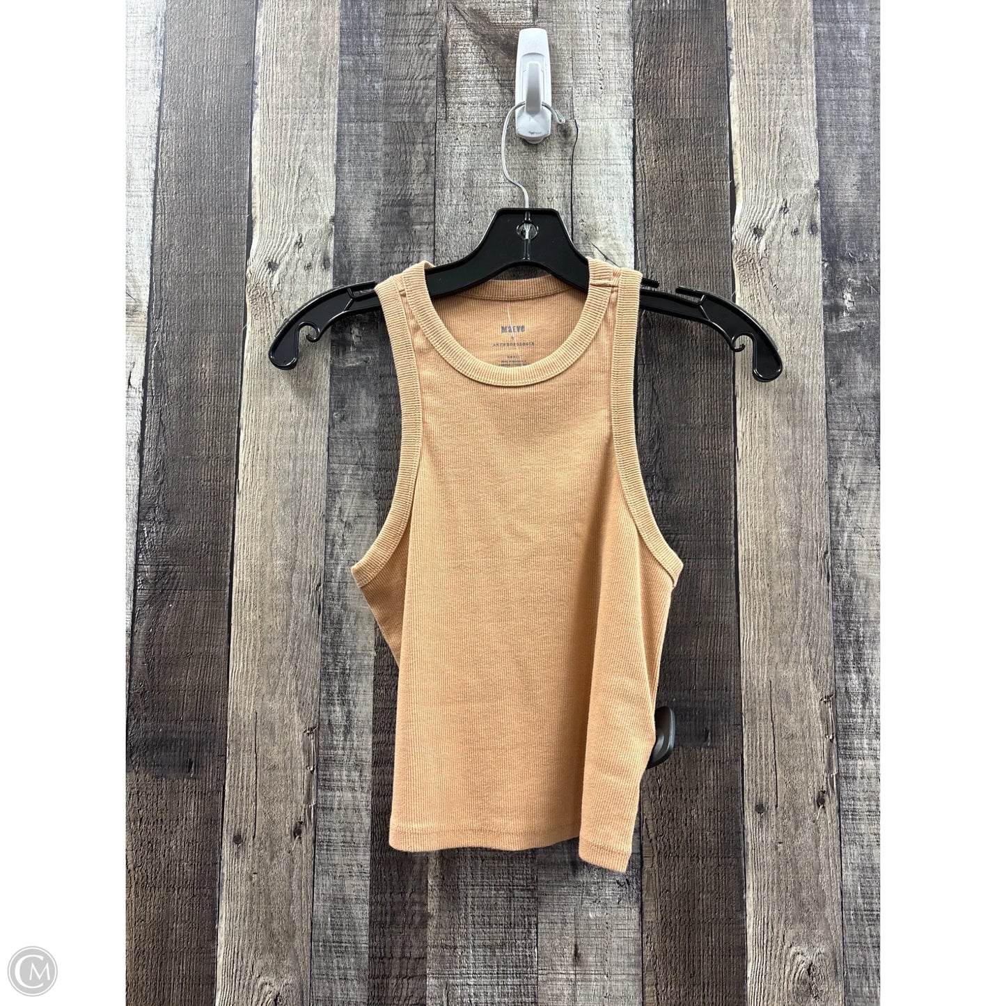 Top Sleeveless By Maeve In Orange, Size: S