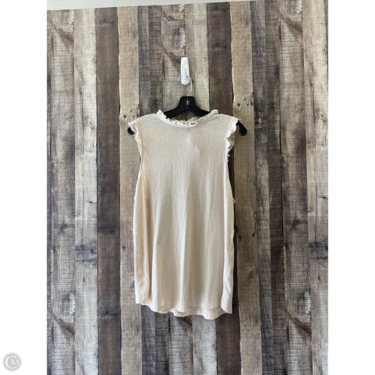 Top Sleeveless By Maurices In Tan, Size: Xxl