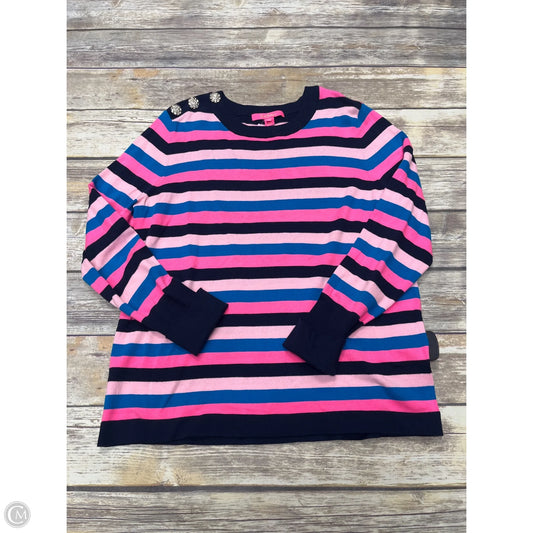 Top Long Sleeve Designer By Lilly Pulitzer In Multi-colored, Size: M