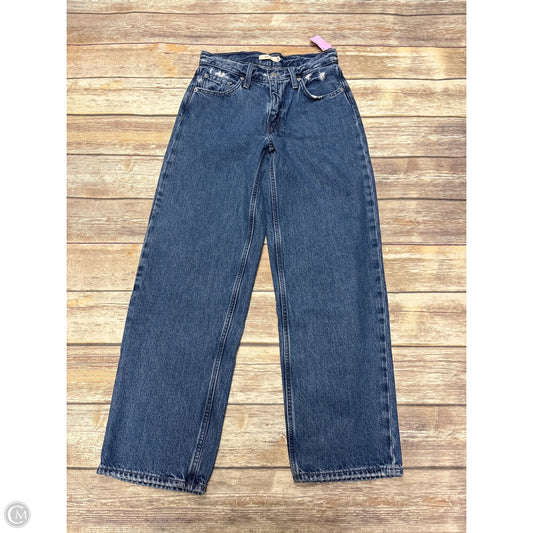 Jeans Straight By Levis In Blue Denim, Size: 0