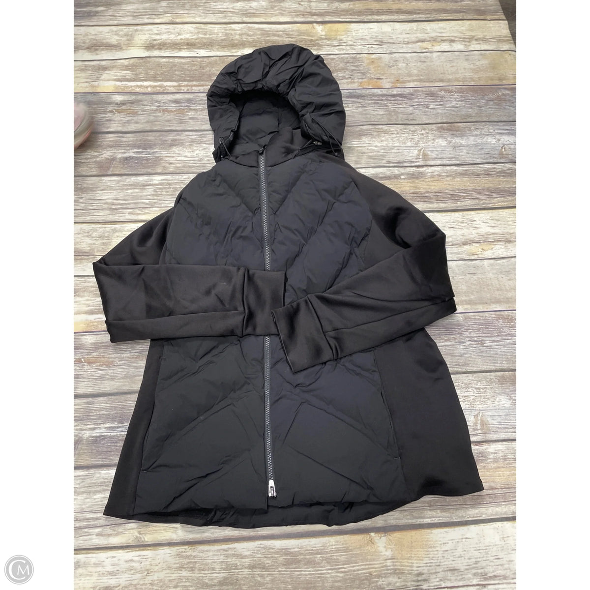 Athletic Jacket By Athleta In Black, Size: Xl
