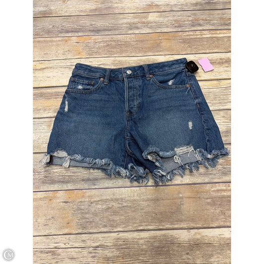 Shorts By Express In Blue Denim, Size: 4