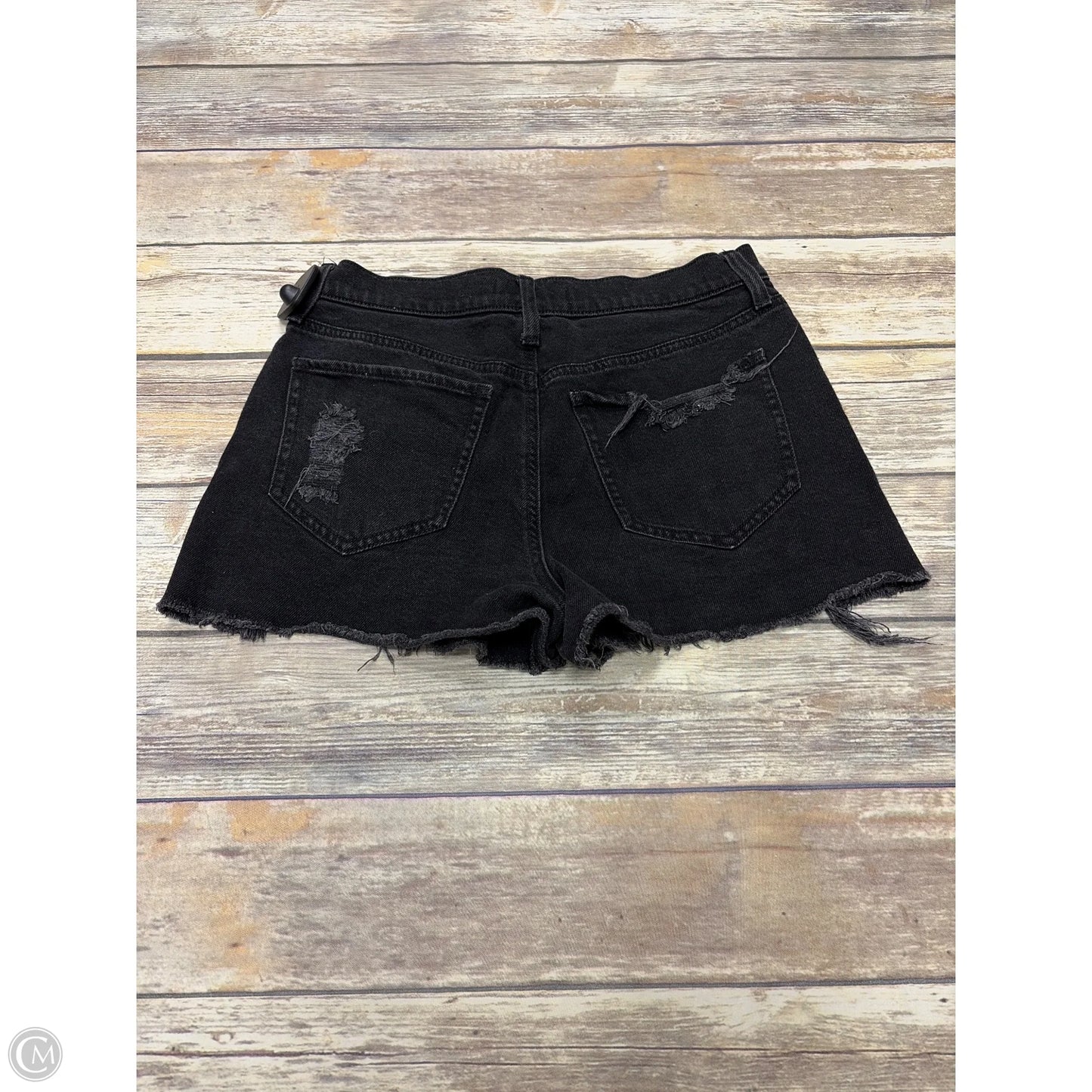 Shorts By So In Black Denim, Size: 8
