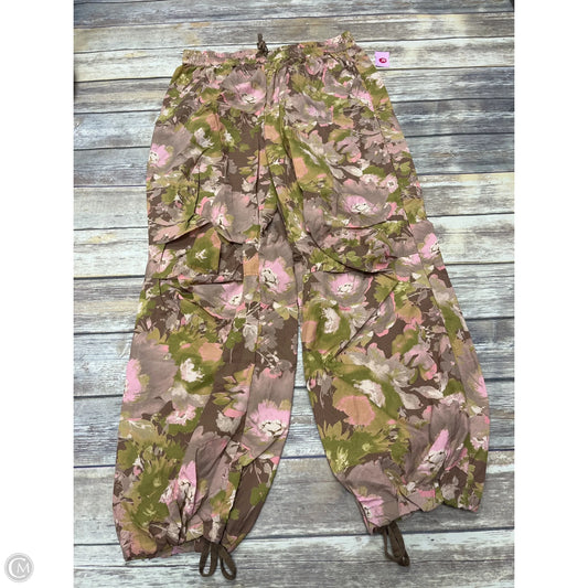 Athletic Pants By Fabletics In Floral Print, Size: Xl