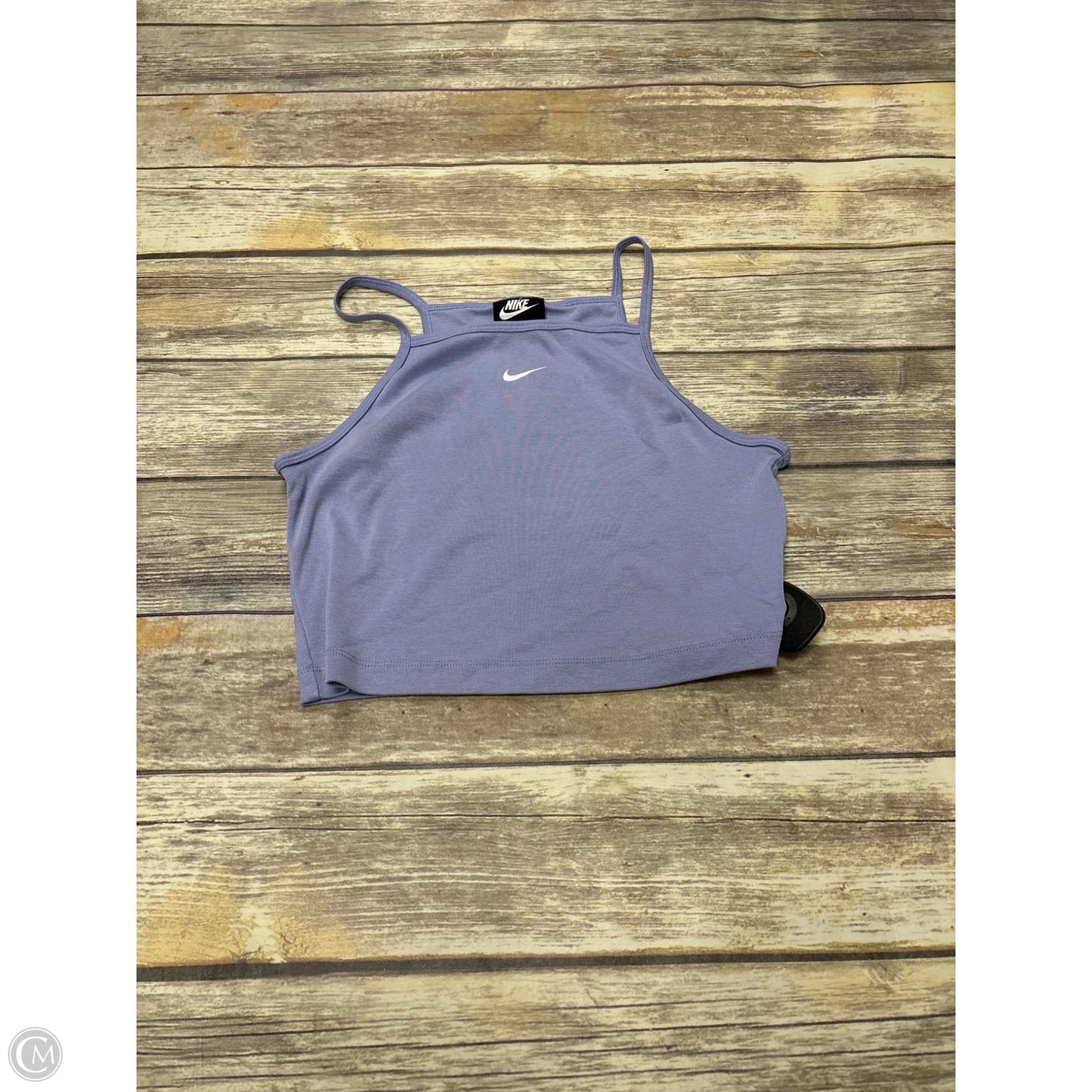 Athletic Tank Top By Nike In Purple, Size: M