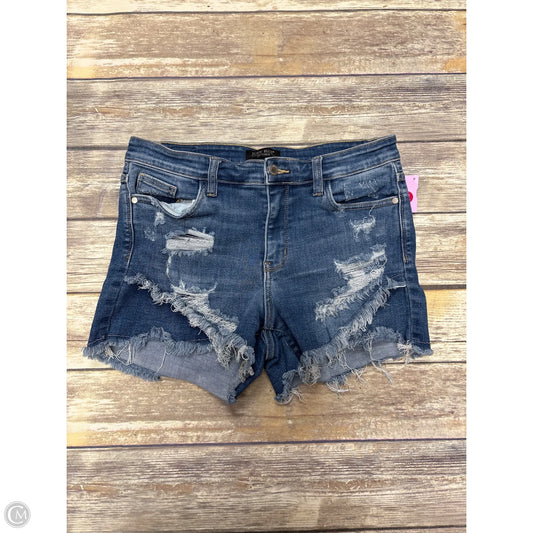 Shorts By Judy Blue In Blue Denim, Size: L