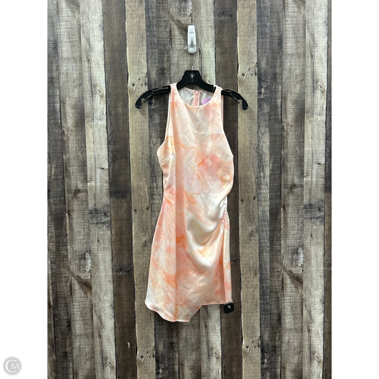 Dress Casual Midi By Open Edit In Orange, Size: Xs