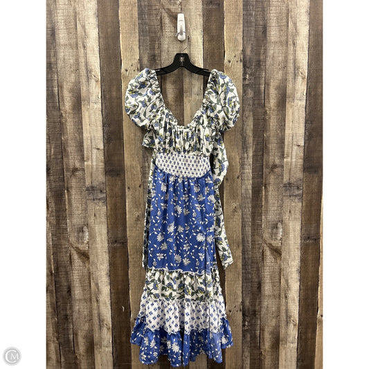 Dress Casual Maxi By Indulge In Blue, Size: S