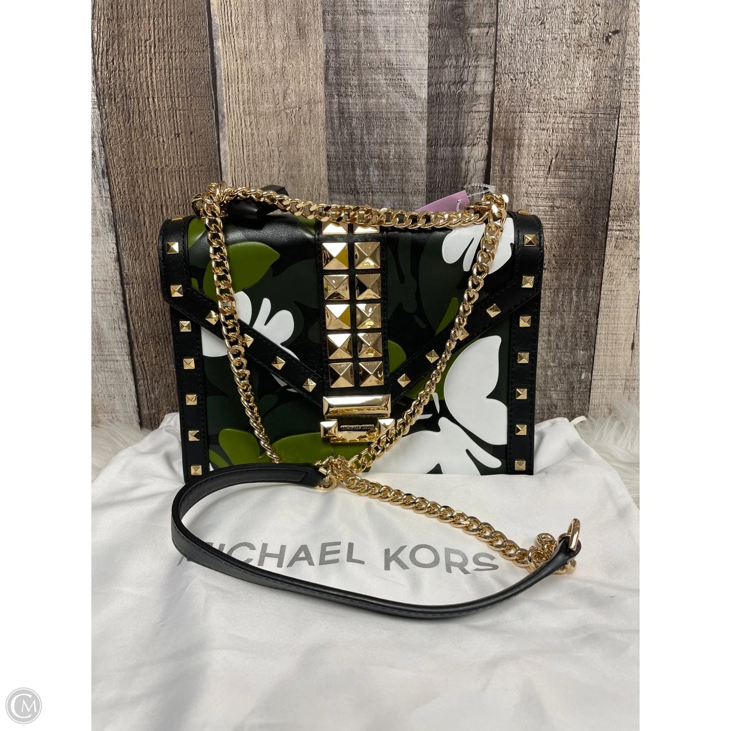 Crossbody Designer By Michael Kors, Size: Medium