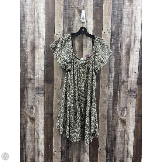 Dress Casual Midi By Old Navy In Green, Size: M