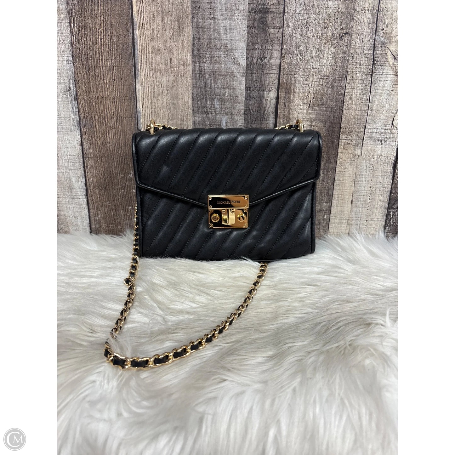 Crossbody Designer By Michael Kors, Size: Medium