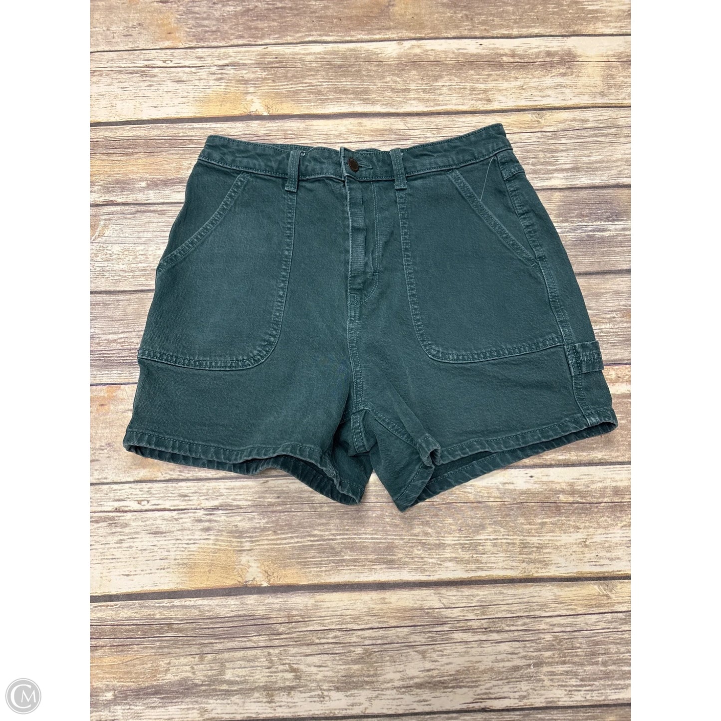 Shorts By Universal Thread In Green Denim, Size: 6