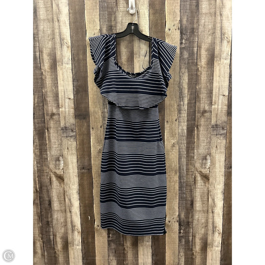Dress Casual Midi By Romeo And Juliet In Blue & White, Size: S