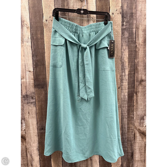 Skirt Midi By Nycc In Green, Size: M