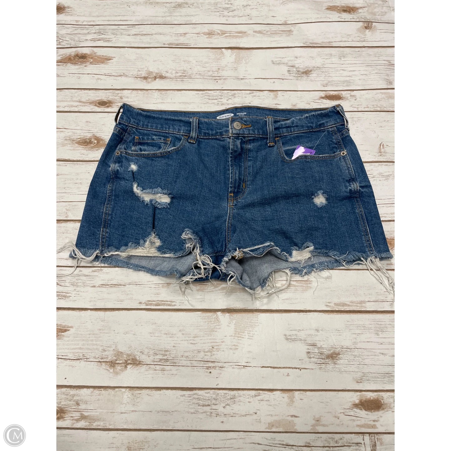 Shorts By Old Navy In Blue Denim, Size: 10