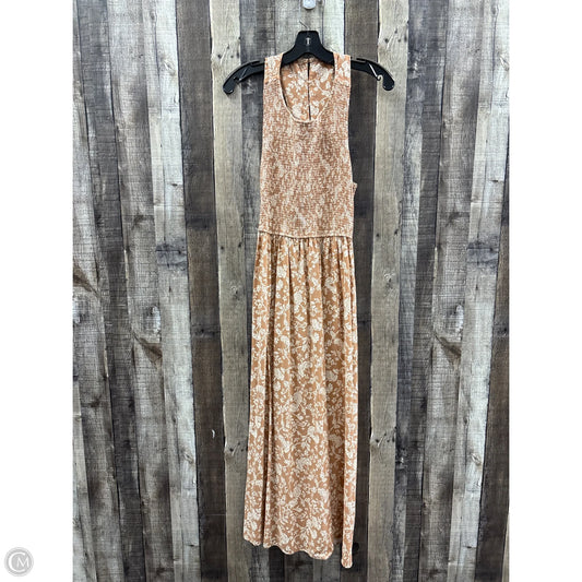 Dress Casual Maxi By Matilda Jane In Brown, Size: L