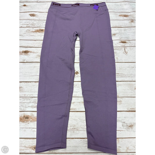 Athletic Leggings By Pink In Purple, Size: Xxl