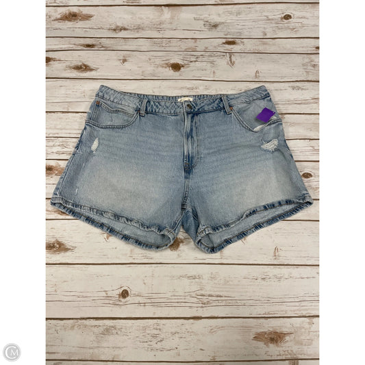 Shorts By Maurices In Blue Denim, Size: 20