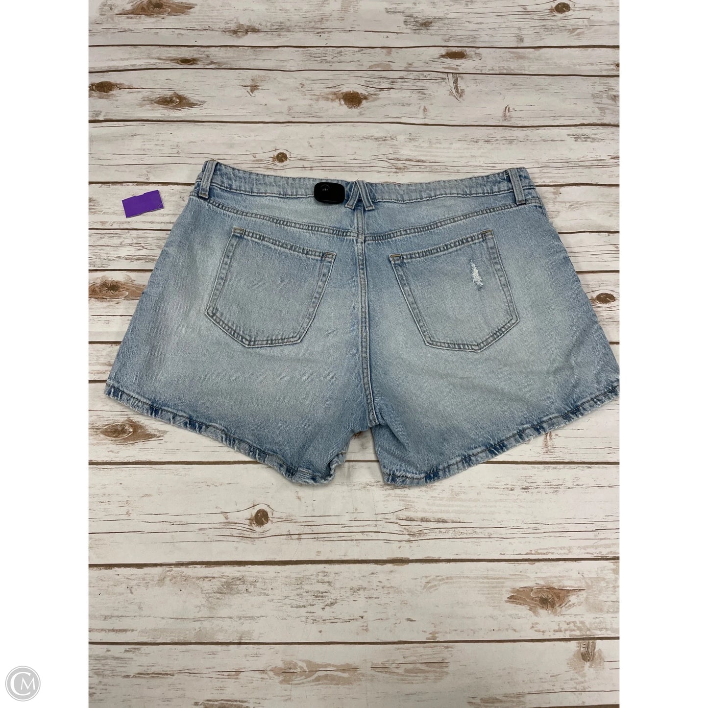 Shorts By Maurices In Blue Denim, Size: 20