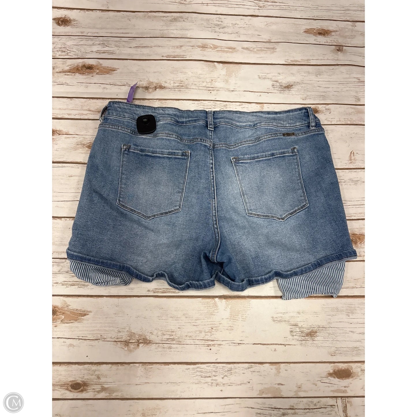 Shorts By Kancan In Blue Denim, Size: 20