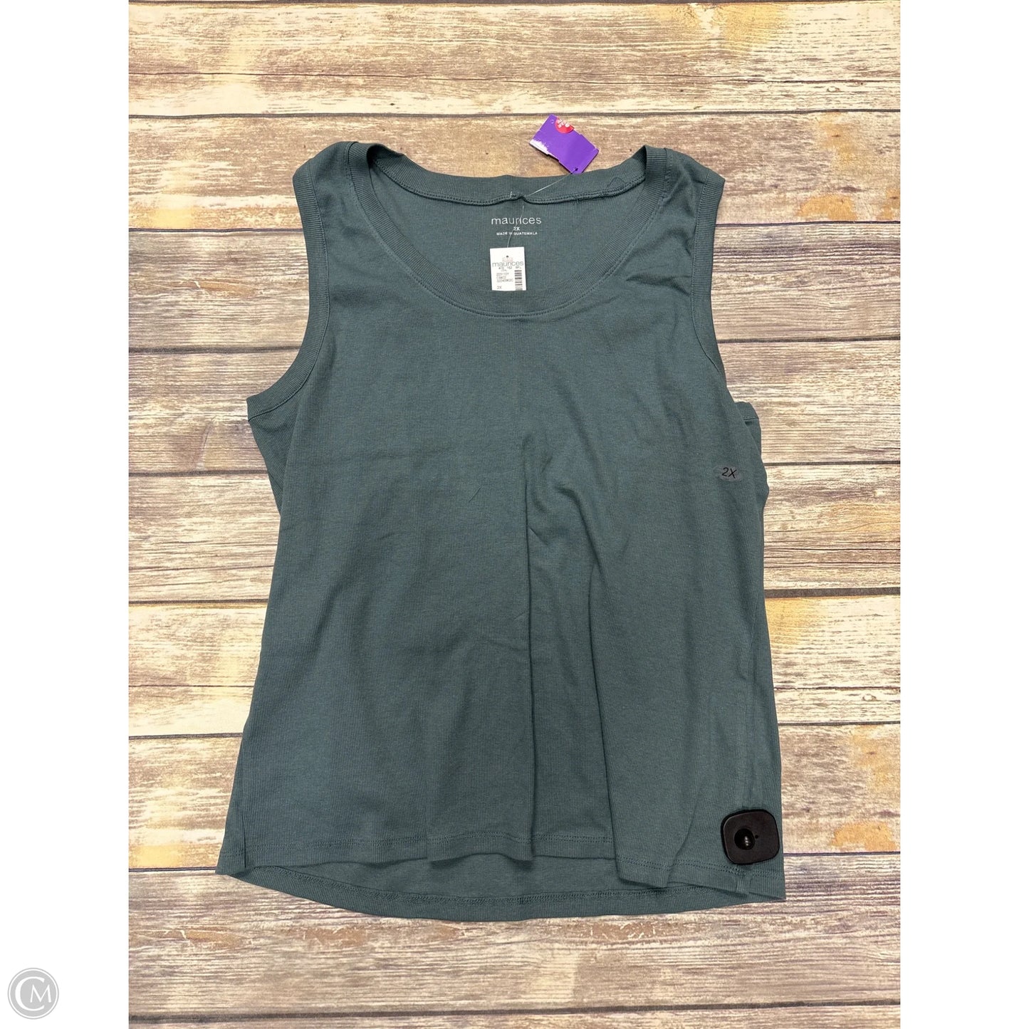 Tank Top By Maurices In Green, Size: 2x