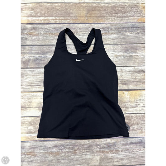 Athletic Tank Top By Nike In Black, Size: S