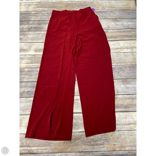 Pants Wide Leg By H&m In Maroon, Size: 4